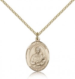 St. Lawrence Medal, Gold Filled, Medium [BL2578]