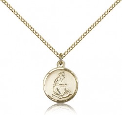 Our Lady of La Salette Medal, Gold Filled [BL4562]