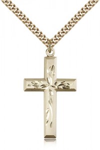 Cross Pendant, Gold Filled [BL6602]