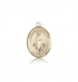 Our Lady of Lebanon Medal, 14 Karat Gold, Medium [BL0355]