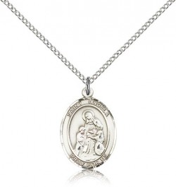 St. Angela Merici Medal, Sterling Silver, Medium [BL0724]