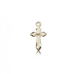 Cross Pendant, 14 Karat Gold [BL5458]