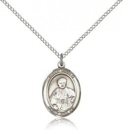 St. Pius X Medal, Sterling Silver, Medium [BL3121]