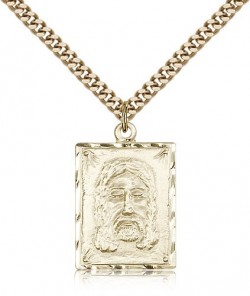 Holy Face Medal, Gold Filled [BL4131]