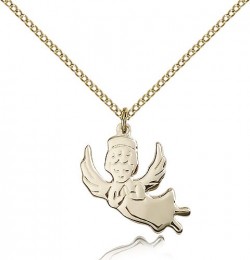 Angel Medal, Gold Filled [BL5351]