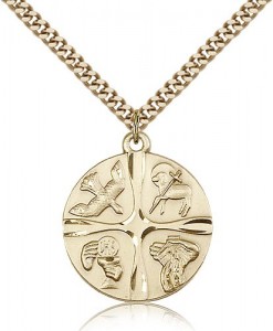 Christian Life Medal, Gold Filled [BL6778]