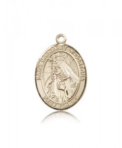 St. Margaret of Cortona Medal, 14 Karat Gold, Large [BL2723]