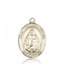 St. Theodore Guerin Medal, 14 Karat Gold, Large [BL3742]