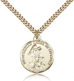 Guardian Angel Medal, Gold Filled [BL4424]
