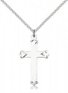 Cross Pendant, Sterling Silver [BL4728]