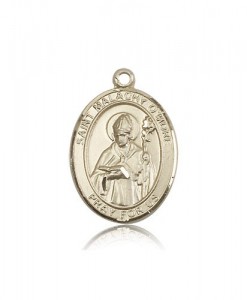 St. Malachy O'more Medal, 14 Karat Gold, Large [BL2697]