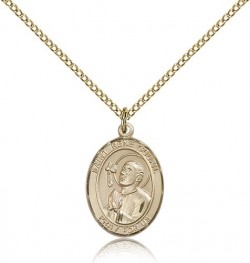 St. Rene Goupil Medal, Gold Filled, Medium [BL3226]