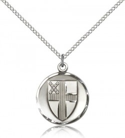 Episcopal Medal, Sterling Silver [BL6125]