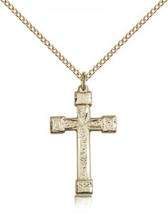 Cross Pendant, Gold Filled [BL6663]