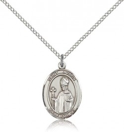 St. Austin Medal, Sterling Silver, Medium [BL0823]