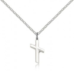 Cross Pendant, Sterling Silver [BL6188]