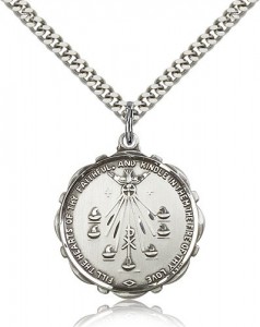 Seven Gifts Medal, Sterling Silver [BL6544]