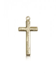 Cross Pendant, 14 Karat Gold [BL6694]