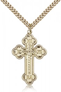 Cross Pendant, Gold Filled [BL4379]