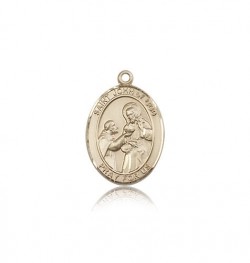 St. John of God Medal, 14 Karat Gold, Medium [BL2341]