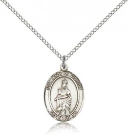 Our Lady of Victory Medal, Sterling Silver, Medium [BL0478]