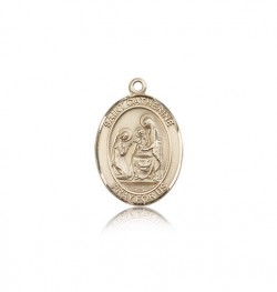 St. Catherine of Siena Medal, 14 Karat Gold, Medium [BL1046]