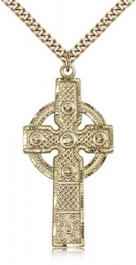 Cross Pendant, Gold Filled [BL4327]