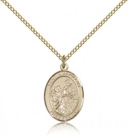 St. Nimatullah Medal, Gold Filled, Medium [BL2962]