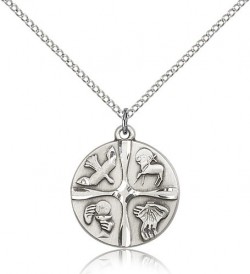 Christian Life Medal, Sterling Silver [BL6786]
