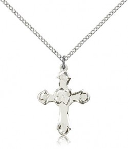 Cross Pendant, Sterling Silver [BL6745]