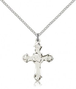 Cross Pendant, Sterling Silver [BL6745]