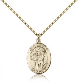 St. Boniface Medal, Gold Filled, Medium [BL0946]