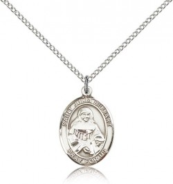 St. Julia Billiart Medal, Sterling Silver, Medium [BL2482]