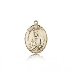 St. Martha Medal, 14 Karat Gold, Medium [BL2769]