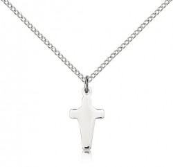 Cross Pendant, Sterling Silver [BL5450]
