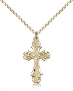 Cross Pendant, Gold Filled [BL6289]