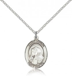 St. Bruno Medal, Sterling Silver, Medium [BL0991]