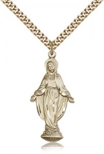 Miraculous Medal, Gold Filled [BL6204]