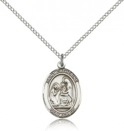 St. Catherine of Siena Medal, Sterling Silver, Medium [BL1052]