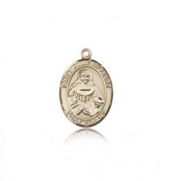 St. Julie Billiart Medal, 14 Karat Gold, Medium [BL2494]