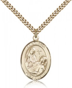St. Fina Medal, Gold Filled, Large [BL1774]