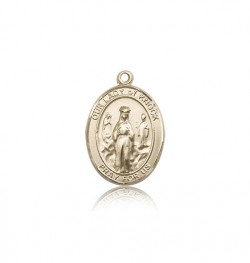 Our Lady of Knock Medal, 14 Karat Gold, Medium [BL0328]