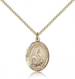 Our Lady of the Railroad Medal, Gold Filled, Medium [BL0466]