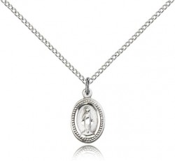 Miraculous Medal, Sterling Silver [BL4798]