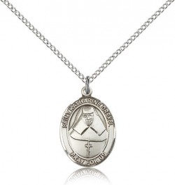 St. Katharine Drexel Medal, Sterling Silver, Medium [BL2536]