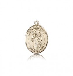 St. Stanislaus Medal, 14 Karat Gold, Medium [BL3689]