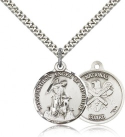 National Guard Guardian Angel Medal, Sterling Silver [BL4443]