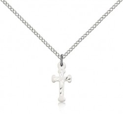 Cross Pendant, Sterling Silver [BL5438]