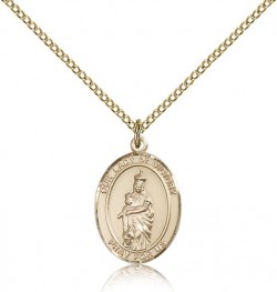 Our Lady of Victory Medal, Gold Filled, Medium [BL0475]