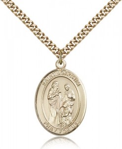 St. Joachim Medal, Gold Filled, Large [BL2199]